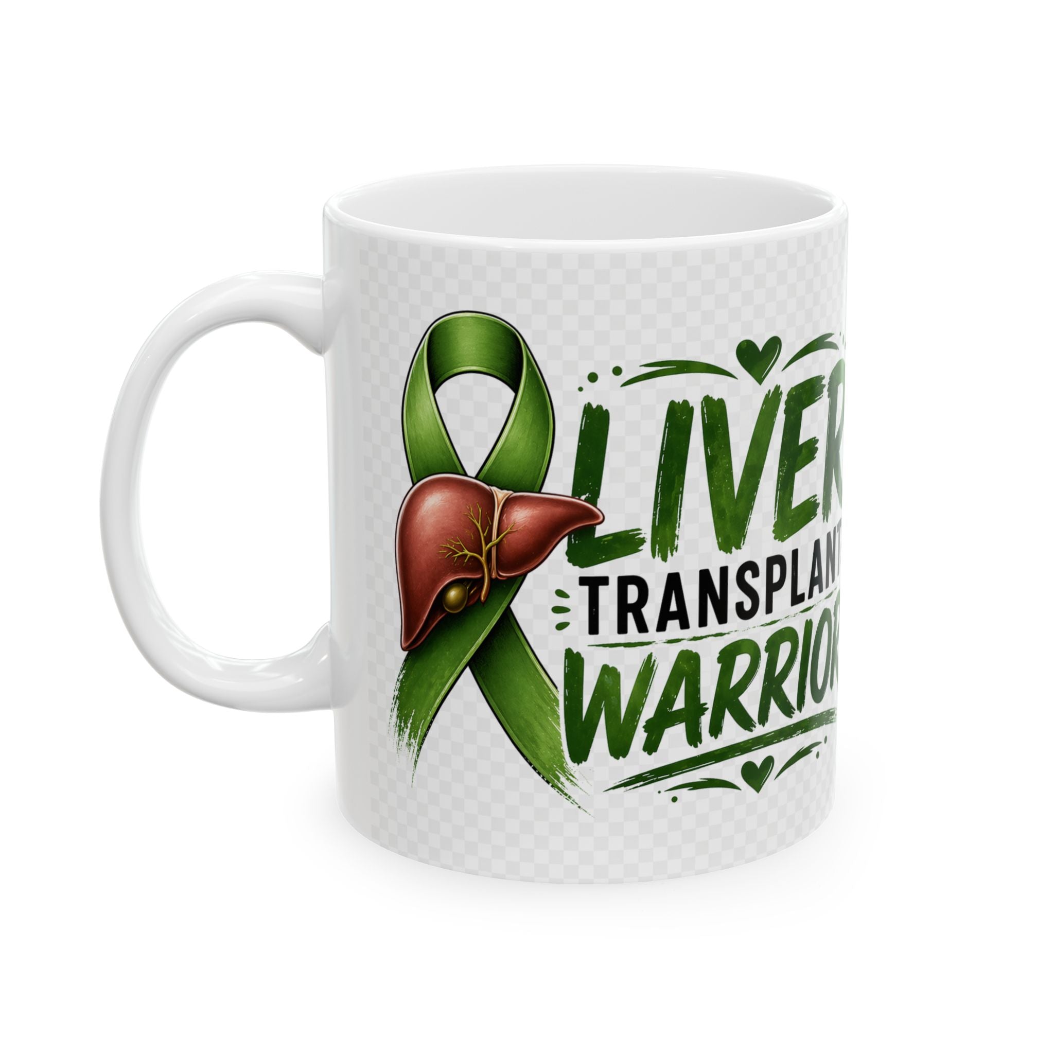 Liver  transplant WARRIOR Coffee Cup