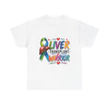 T-Shirt — Liver Transplant Warrior Ribbon Support Tee