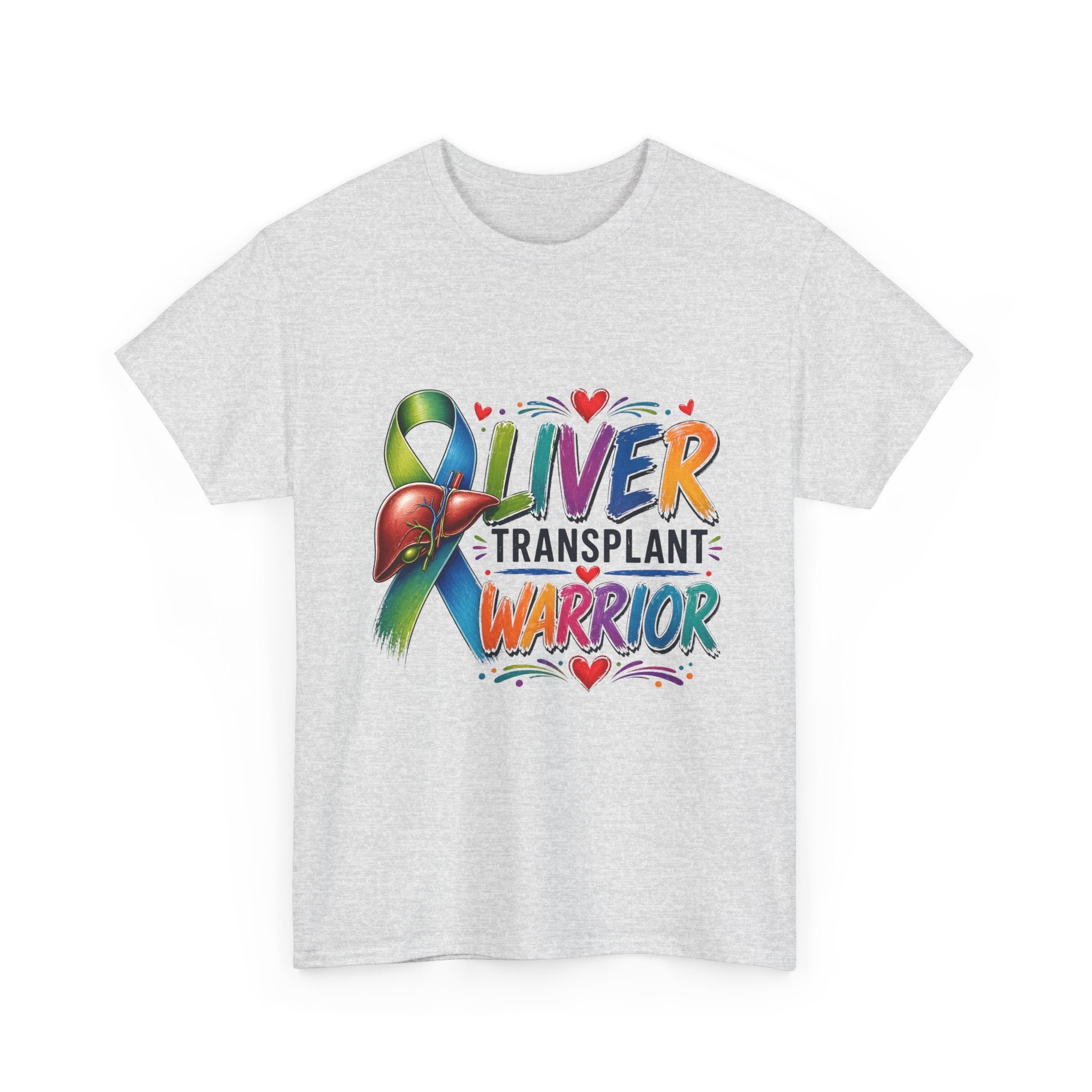 T-Shirt — Liver Transplant Warrior Ribbon Support Tee