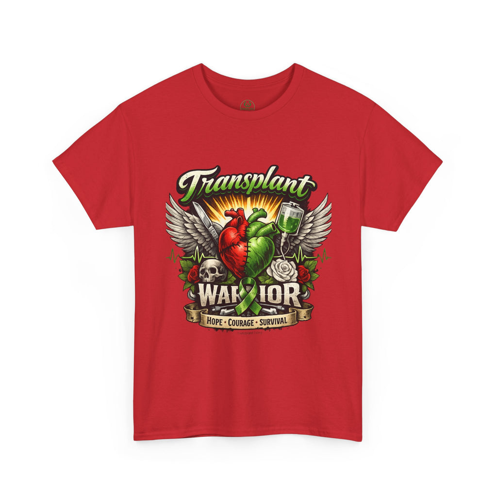 Transplant Warrior T-Shirt — 'Forever Grateful' Donate Life Survivor Tee