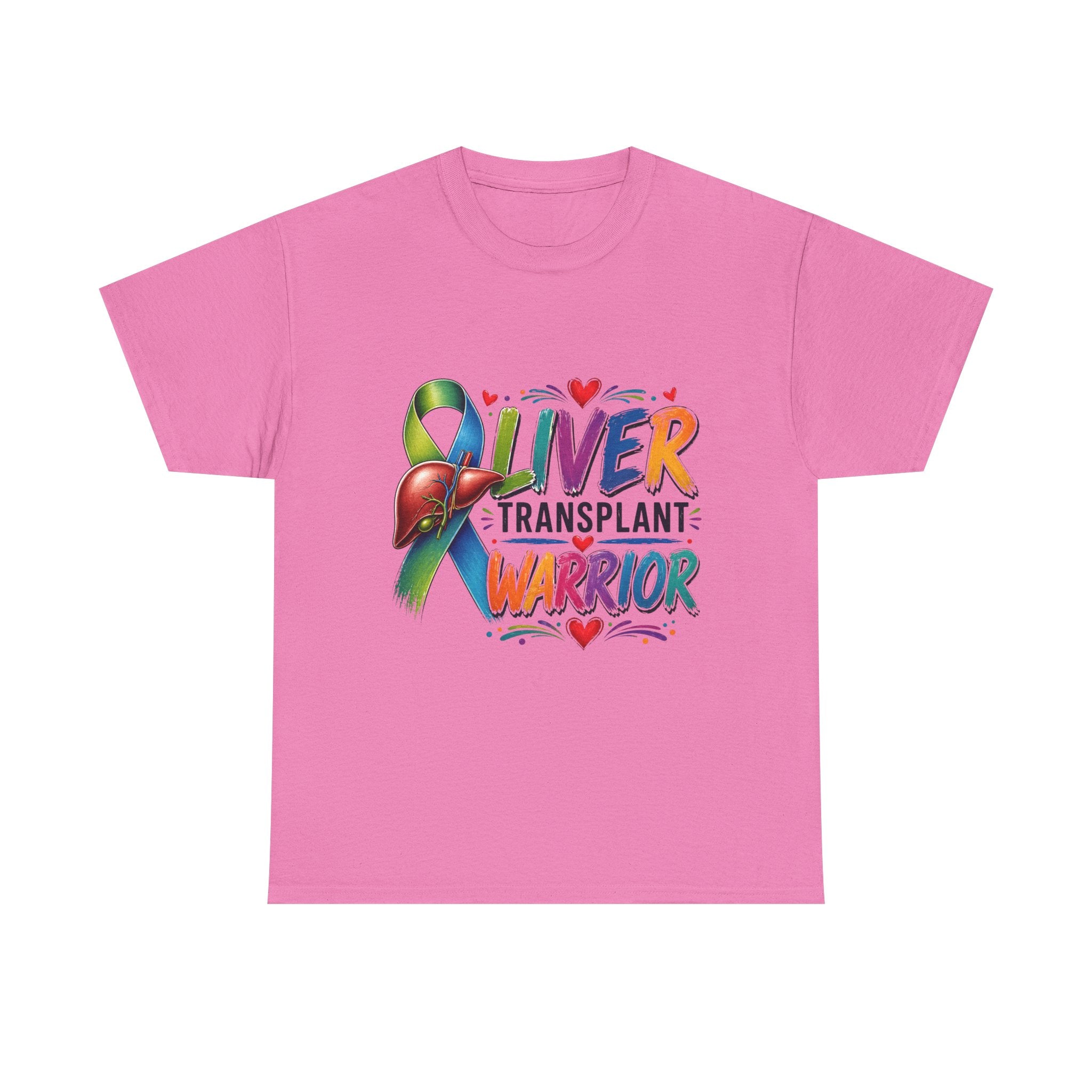 T-Shirt — Liver Transplant Warrior Ribbon Support Tee