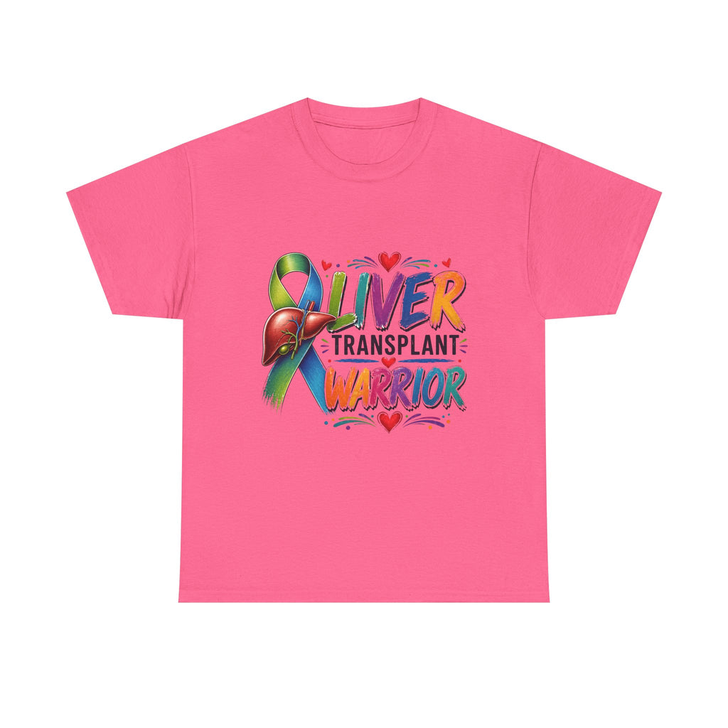 T-Shirt — Liver Transplant Warrior Ribbon Support Tee