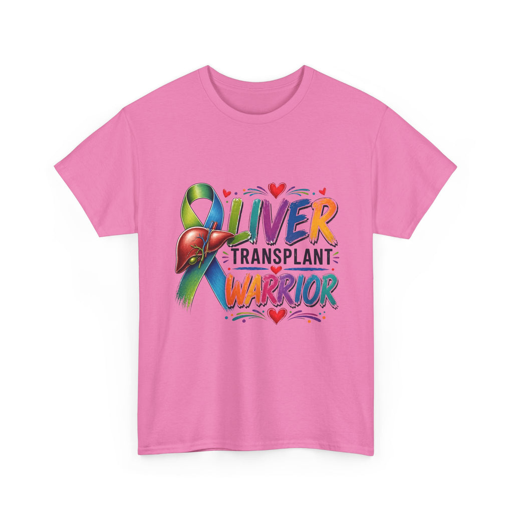 T-Shirt — Liver Transplant Warrior Ribbon Support Tee