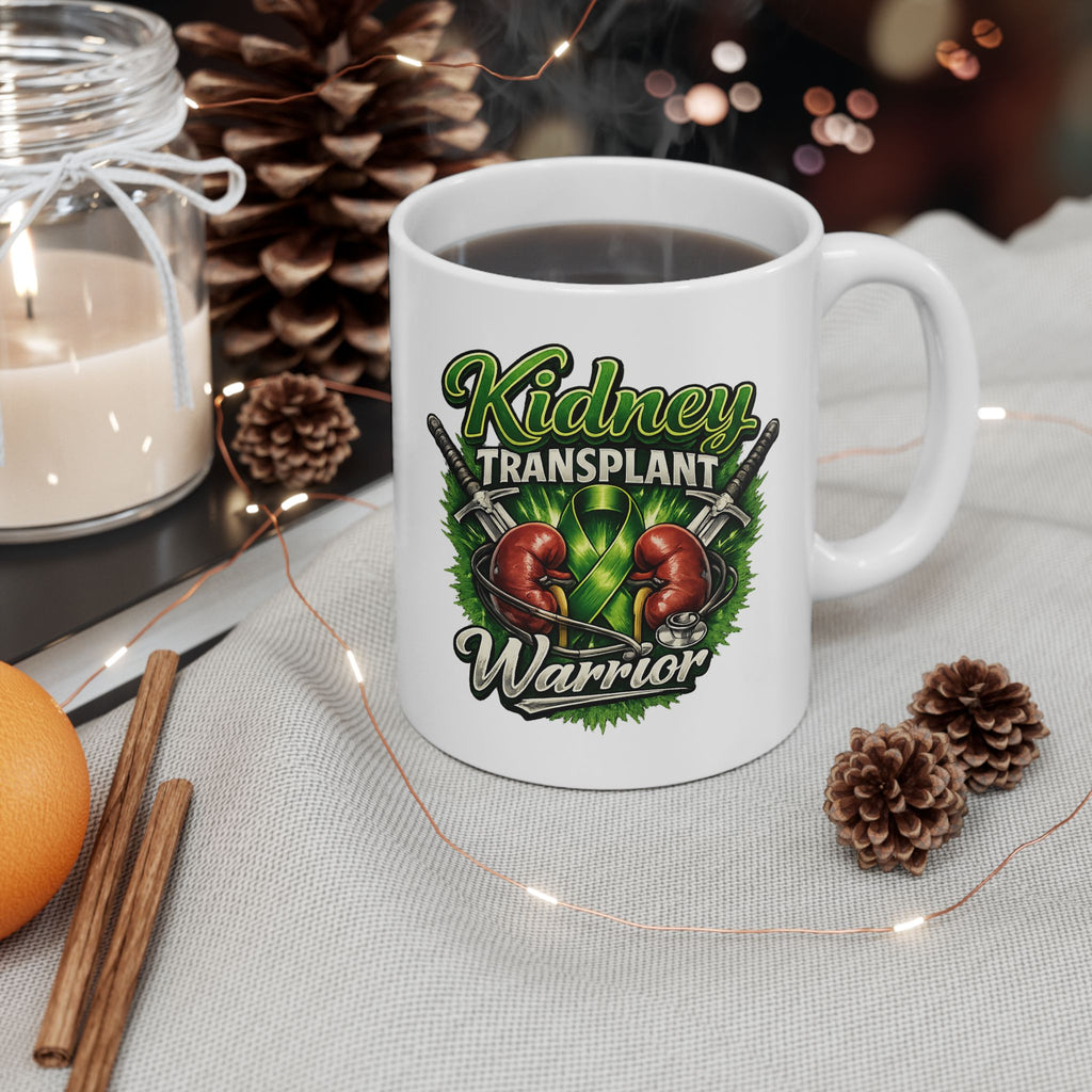 Kidney transplant WARRIOR Coffee Cup