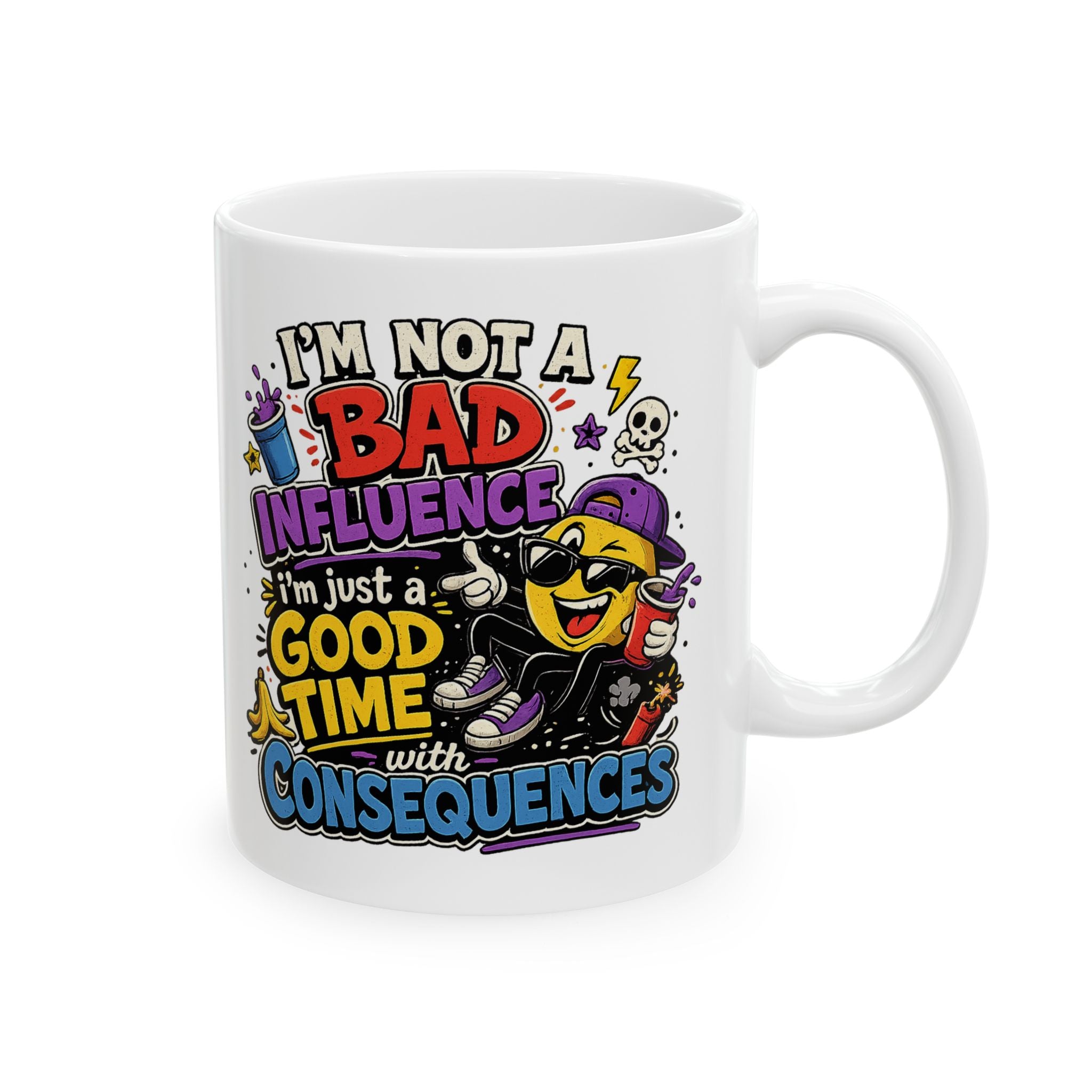 Bad Influence Coffee Cup