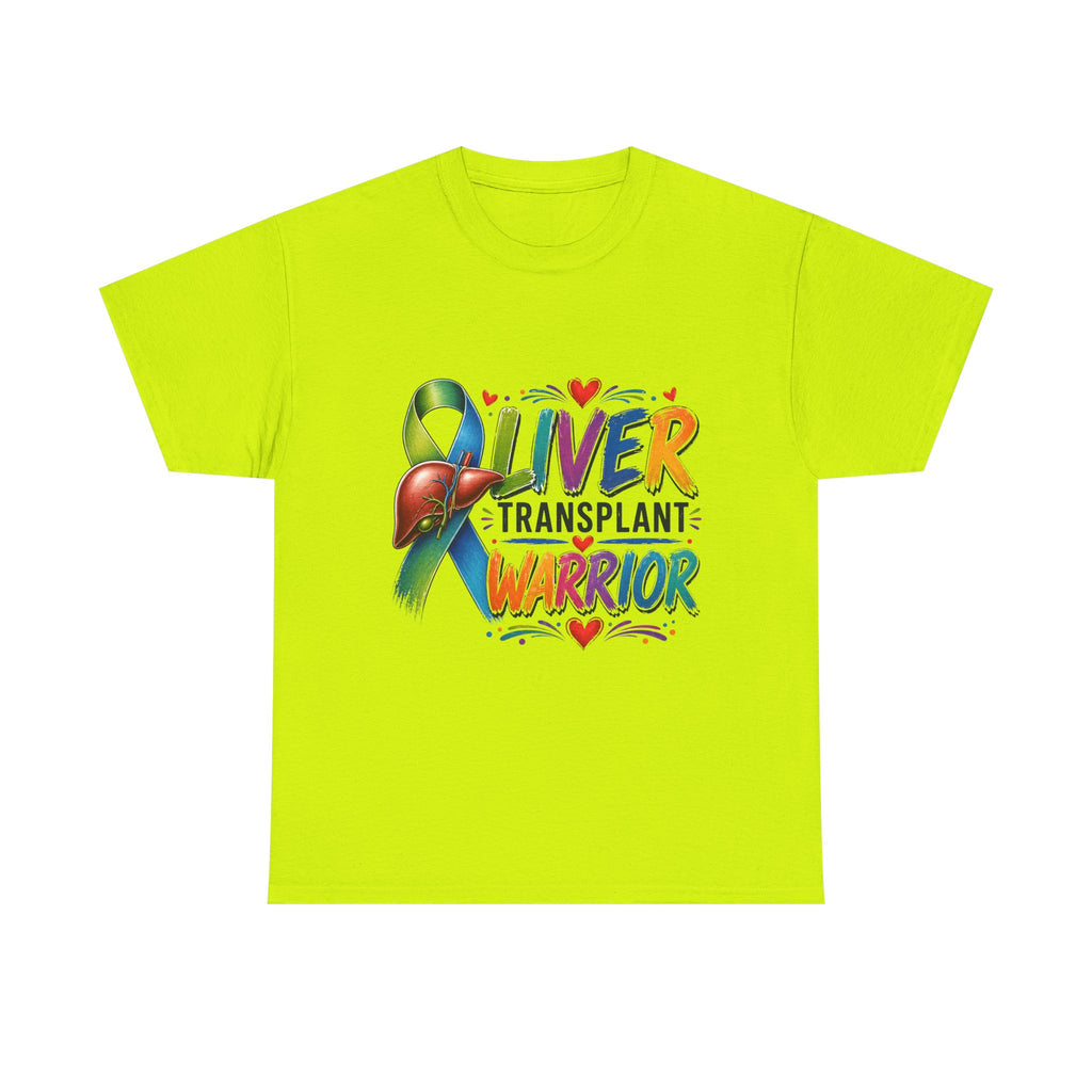 T-Shirt — Liver Transplant Warrior Ribbon Support Tee