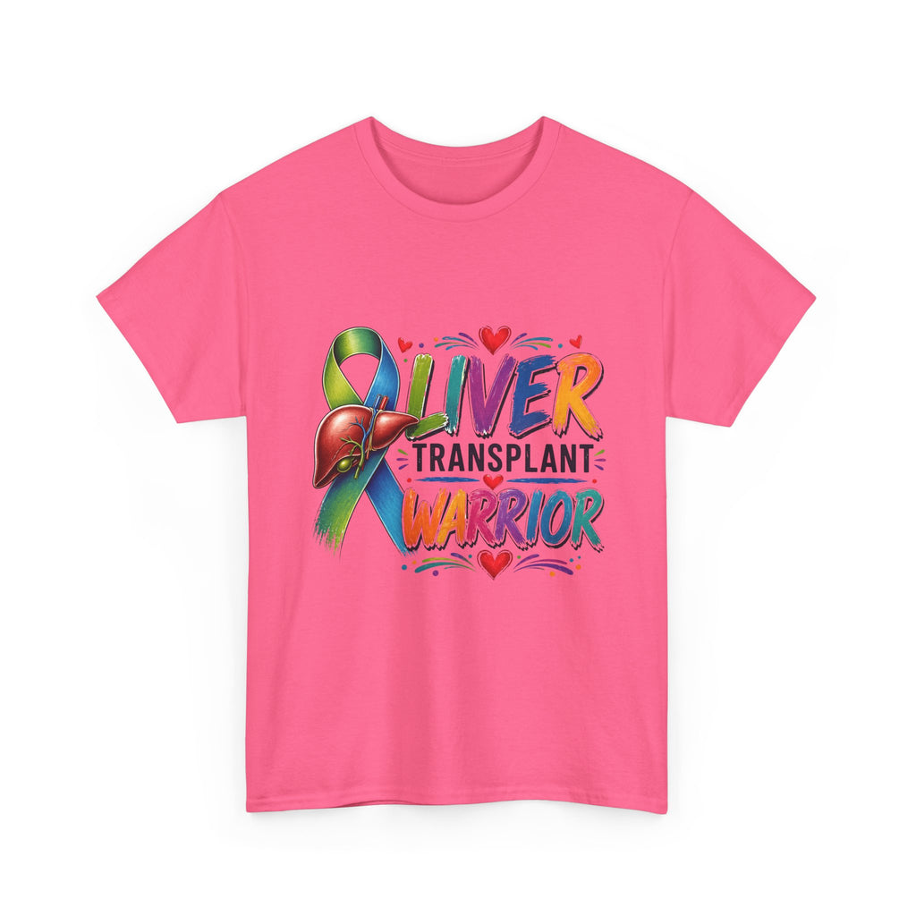 T-Shirt — Liver Transplant Warrior Ribbon Support Tee