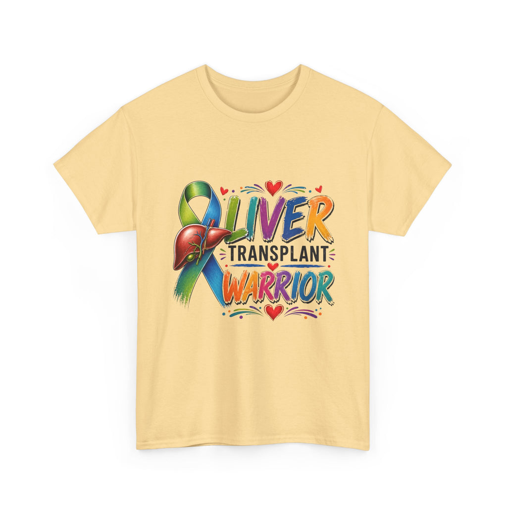 T-Shirt — Liver Transplant Warrior Ribbon Support Tee