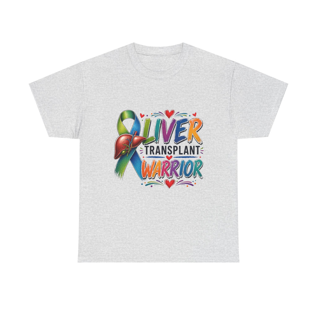 T-Shirt — Liver Transplant Warrior Ribbon Support Tee