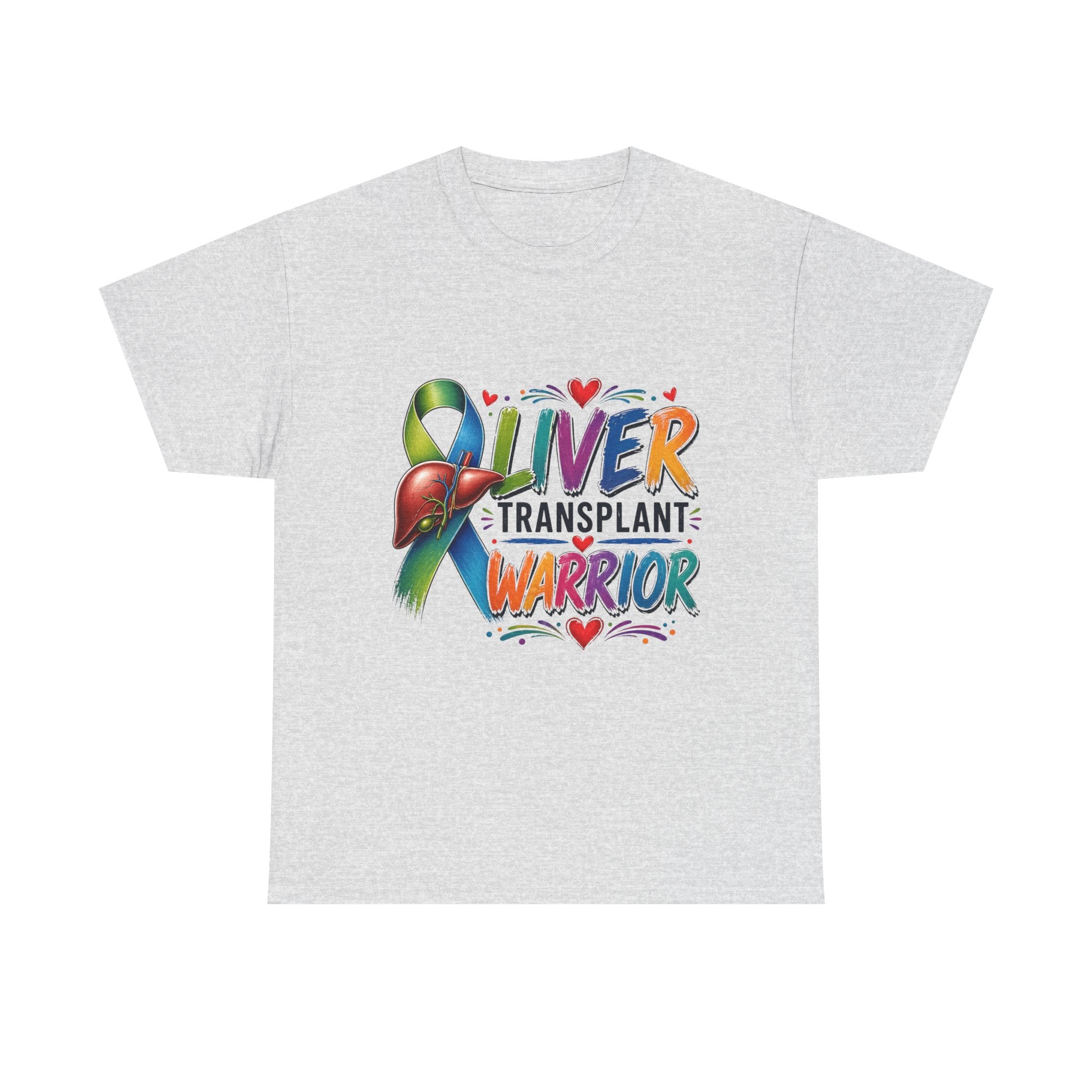 T-Shirt — Liver Transplant Warrior Ribbon Support Tee